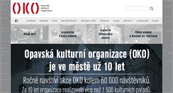 Desktop Screenshot of oko-opava.cz